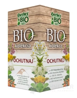 HERBEX BIO kolekcia OCHUTNAJ