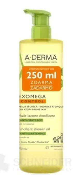 A-DERMA EXOMEGA CONTROL HUILE LAVANTE ÉMOLLIENTE