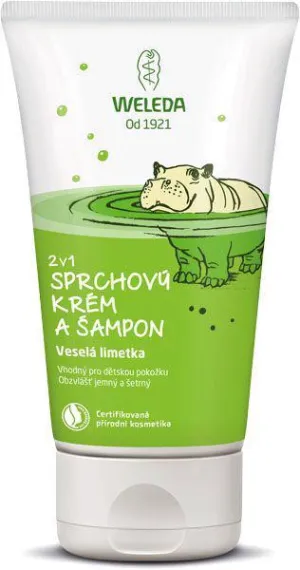 WELEDA 2v1 Sprchový krém a šampón