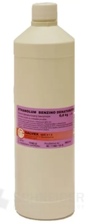SPIRITUS CUM BENZ.DENAT./ETHANOLUM BENZ.D.-GALVEX