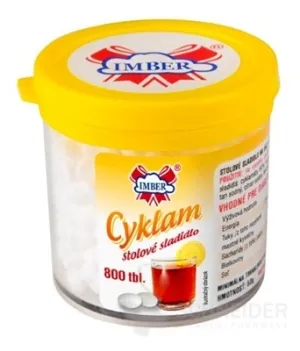 IMBER CYKLAM Stolové sladidlo