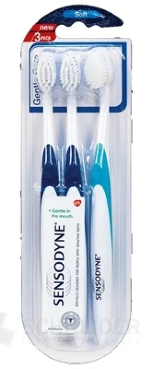 SENSODYNE Gentle Care Triopack Soft
