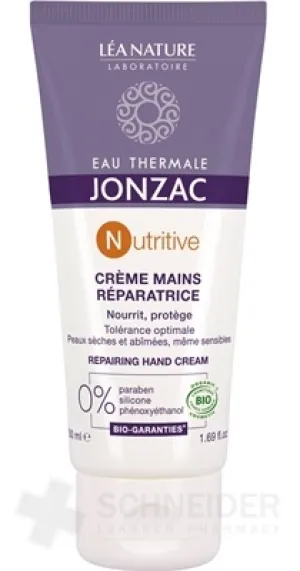 JONZAC Nutritive Reparatívny KRÉM NA RUKY BIO