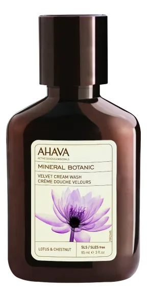 AHAVA Mineral Botanic Sprchový gél Lotos & Gaštan Obsah: 85ml