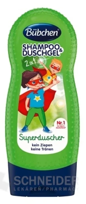 BUBCHEN KIDS SHP+SPRCH. GÉL 2v1 SUPERHRDINA