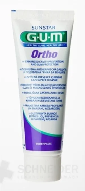 GUM Ortho zubný gel