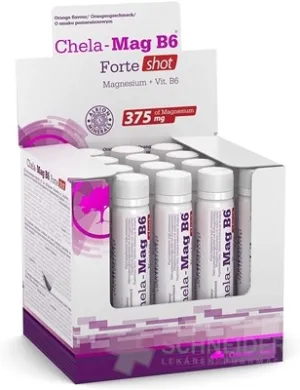Chela-Mag B6 Forte shot pomaranč 20 x 25 ml