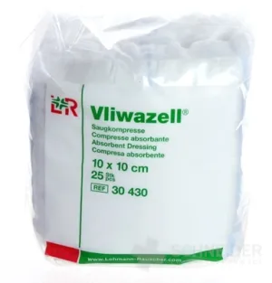 VLIWAZELL KOMPRESY SAVÉ NESTERILNÉ 10x10cm