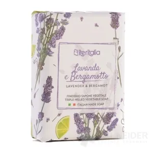 Iteritalia Rastlinné mydlo Levanduľa a Bergamot