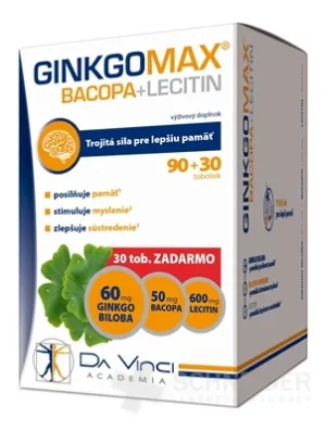 GINKGOMAX+BACOPA+LECITÍN - DA VINCI