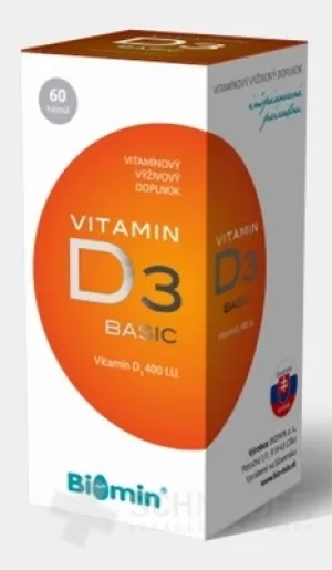 BIOMIN VITAMIN D3 BASIC 400 I.U.