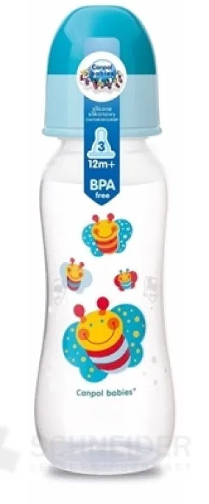 Canpol Babies Fľaša tvarovaná 250 ml