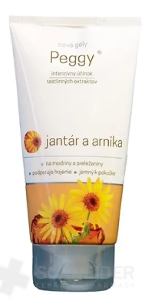 PEGGY nové gély jantár a arnika