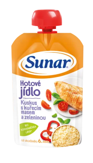 Sunárek hotové jedlo