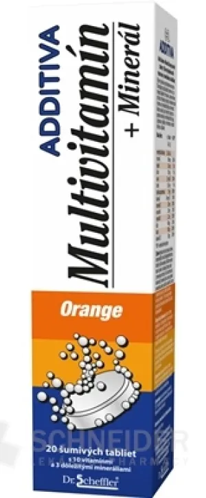 ADDITIVA MULTIVITAMÍN + Minerál, Orange
