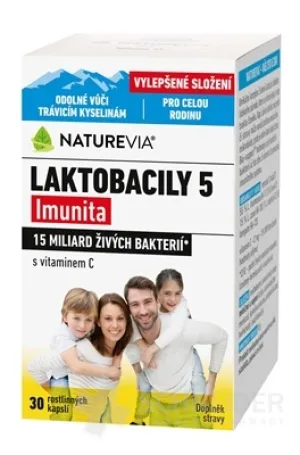 NATUREVIA LAKTOBACILY 5 Imunita