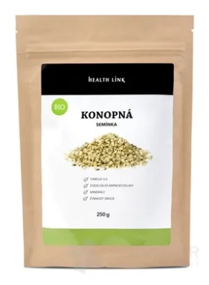 Health Link BIO RAW KONOPNÉ semienka