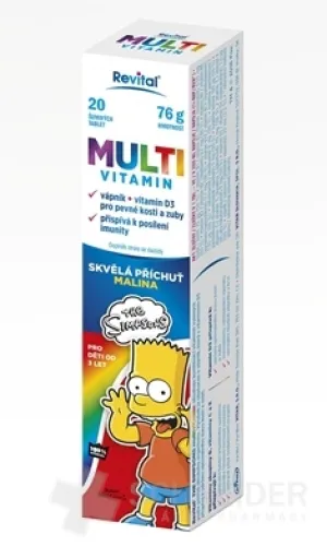 Revital MULTIVITAMÍN The Simpsons