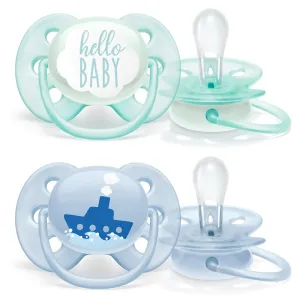 AVENT CUMLÍK 0-6M Ultra soft text, chlapec