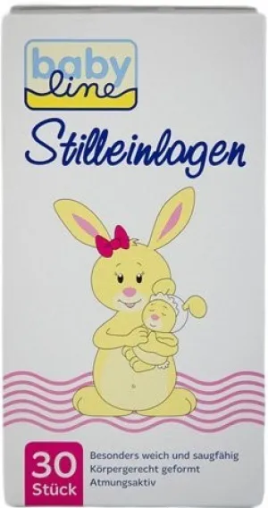 BABY LINE HYGIENICKÉ VLOŽKY DO PODPRSENKY 30KS