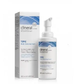 Clineral TOPIC Čistiaca telová pena 200ml