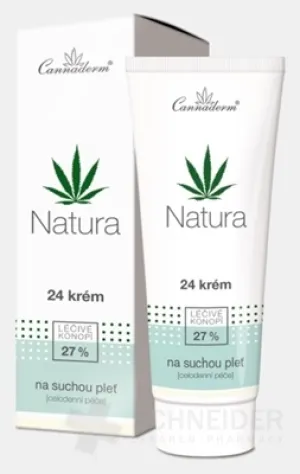 Cannaderm NATURA celodenný 24 krém