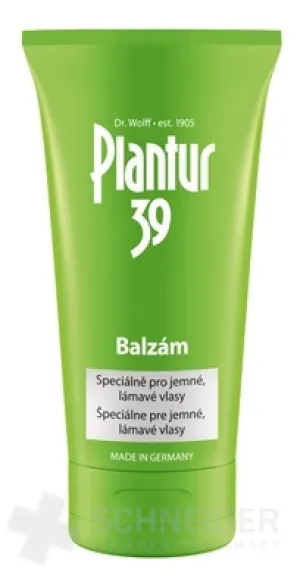 Plantur 39 Kofeínový balzam pre jemné vlasy