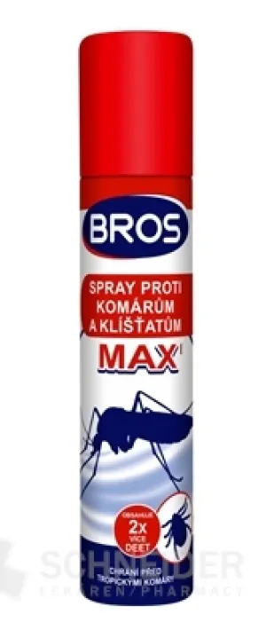BROS spray proti komárom a kliešťom MAX