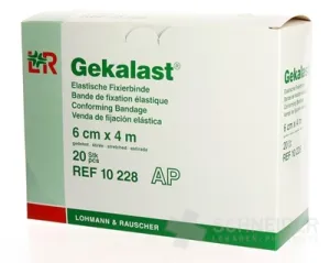 GEKALAST HYDROF. ELAST. FIXAČNÝ OBVAZ 6cmx4m