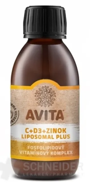 AVITA C+D3+ZINOK LIPOSOMAL PLUS