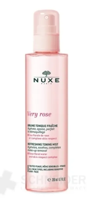 NUXE Very rose Osviežujúce odličovacie tonikum