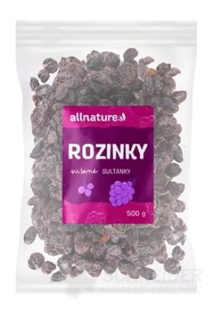 Allnature HROZIENKA sušené SULTÁNKY