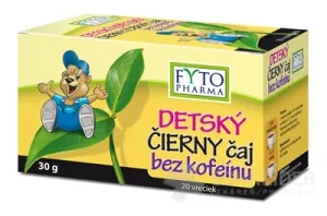 FYTO DETSKÝ ČIERNY čaj bez kofeínu