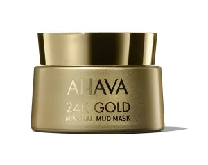 AHAVA Liftingová bahenná maska s 24K Zlatom Obsah: 50ml bez krabičky+Zlupovacia maska 125ml ZADARMO