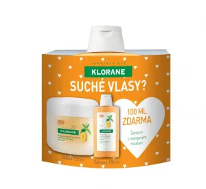 Klorane Mango maska 150ml + Mango šapmón 100ml