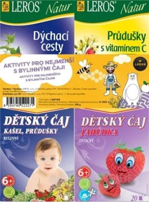 LEROS AKTIVITY PRE NAJMENŠÍCH S BYLINNÝMI ČAJMI