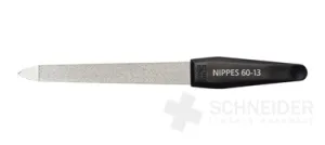Nippes Solingen Pilník zafírový picatý čierny 13cm
