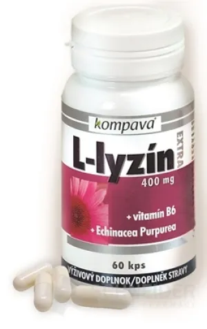 kompava L-LYZÍN EXTRA 400 mg