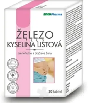 EDENPharma ŽELEZO PLUS KYSELINA LISTOVÁ