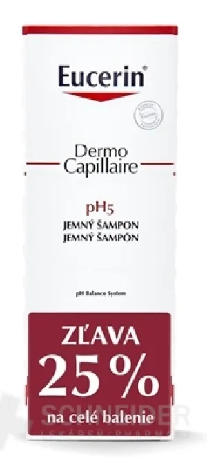 Eucerin DermoCapillaire pH5 Jemný Šampón