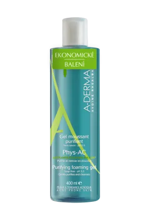 A-Derma Phys-AC Gel moussant purifiant 400ml
