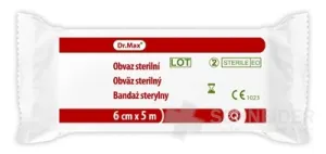 Dr.Max Obväz sterilný 6cm x 5m