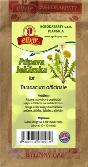AGROKARPATY PÚPAVA LEKÁRSKA list