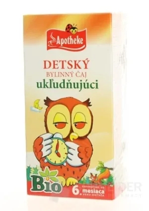APOTHEKE BIO DETSKÝ ČAJ UKĽUDŇUJÚCI