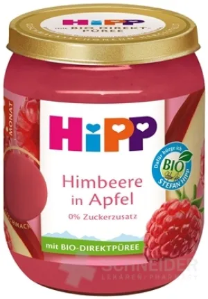 HiPP Príkrm BIO Jablko a maliny