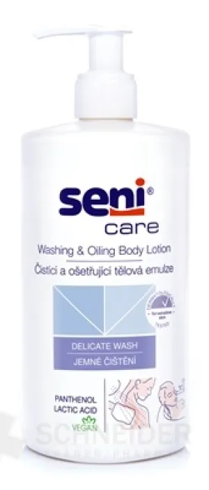 Seni Care Čistiaca a premasťujúca telová emulzia