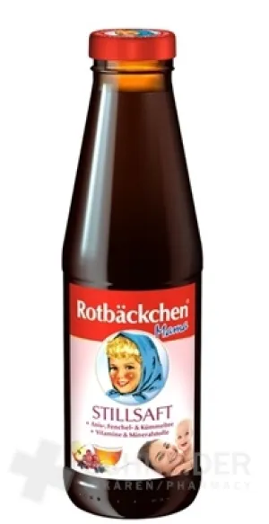 Rotbäckchen Mama Šťava na podporu dojčenia