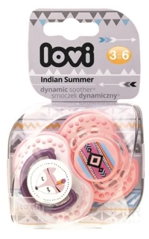 LOVI Dynamický utišujúci cumlík Indian Summer