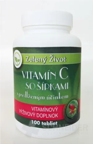 Zelený Život Vitamín C 1000mg so šípkami