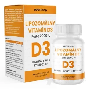 MOVit Lipozomálny Vitamín D3 Forte 2000 I.U.